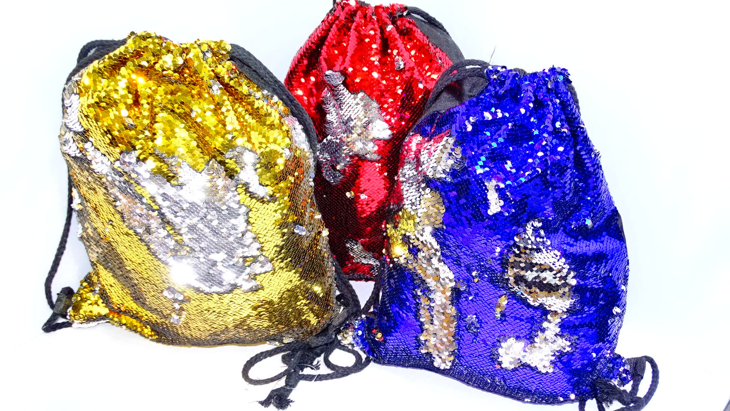 Mochilas Reversibles con Lentejuelas