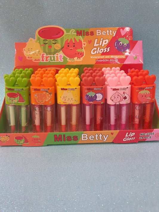 Lipgloss Frutas
